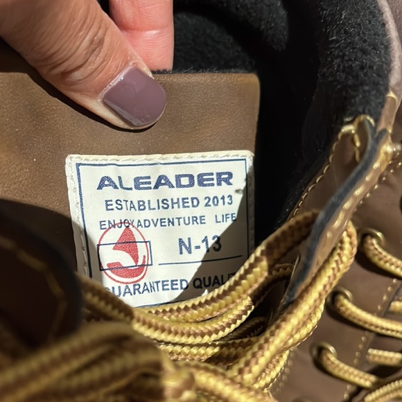 Aleader Men’s Brown Waterproof, Insulated Duck Boots (Size: 9) - Picture 16 of 16